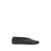 The Row Black Lamb Ovis Aries Aries Ballet Flats - EU36/US6