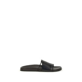 The Row Black Lamb Ovis Aries Aries Sandals - EU37/US7