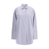 The Row Blue Cotton Dress Shirt - 4