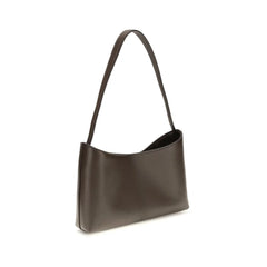The Row Brown Calf Leather Bos Taurus Shoulder Bag