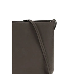 The Row Brown Calf Leather Bos Taurus Shoulder Bag