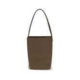 The Row Brown Calf Leather Bos Taurus Shoulder Bag