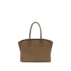 The Row Brown Calf Leather Bos Taurus Shoulder Bag