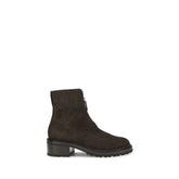 The Row Brown Suede Leather Ankle Boots