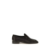 The Row Brown Suede Leather Slip-On Loafers - EU40/US10