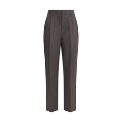 The Row Brown Wool Dress Pants - 6