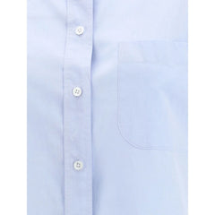 The Row Light Blue Cotton Shirt
