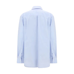 The Row Light Blue Cotton Shirt