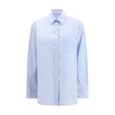 The Row Light Blue Cotton Shirt - Shirts