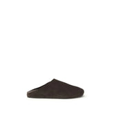 The Row Suede Hudson Mules - EU40/US10 - Flats