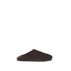 The Row Suede Hudson Mules - EU40/US10 - Flats