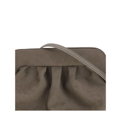 THEMOIRè Bios suede Clutch Bag - Clutch Bags