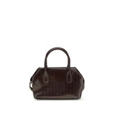 THEMOIRè Brown Polyethylene Shoulder Bag