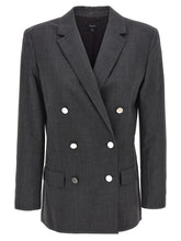 Theory Gray Wool Blazer