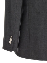 Theory Gray Wool Blazer