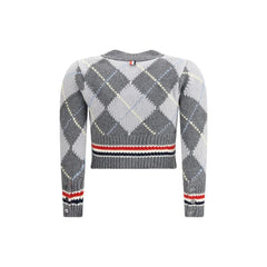 Thom Browne Argyle V-Neck Cardigan - IT40 | M