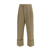 Thom Browne Beige Cotton Casual Pants