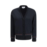 Thom Browne Black Cotton Cardigan - IT44 | L