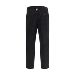 Thom Browne Black Cotton Chino Pants