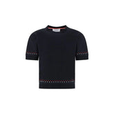 Thom Browne Black Cotton T-Shirt - IT42 | L
