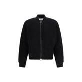 Thom Browne Black Wool Bomber