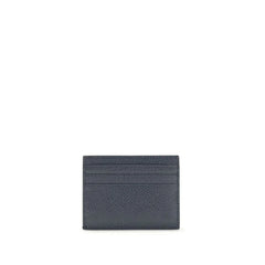 Thom Browne Blue Calf Leather Bos Taurus Wallet