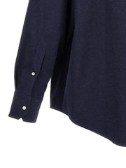 Thom Browne Blue Cotton Blouse - 2