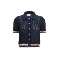 Thom Browne Blå Bomullsweater - IT42 | L