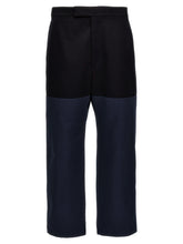 Thom Browne Blue Cotton Casual Pants - 3