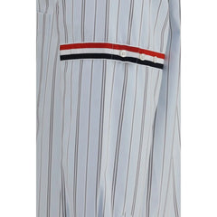 Thom Browne Blue Cotton Dress Shirt