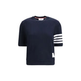 Thom Browne Blue Cotton Sportswear - IT38 | S