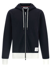 Thom Browne Blue Cotton Sweatshirt - 3
