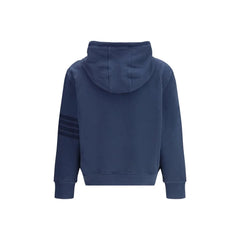 Thom Browne Blue Cotton Sweatshirt