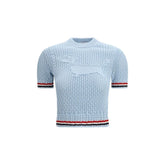 Thom Browne Blue Cotton Sweatshirt - IT36 | XS