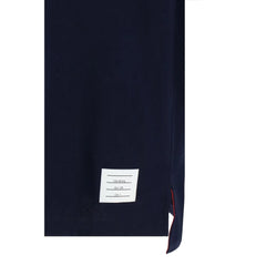 Thom Browne Blue Cotton T-Shirt - 1