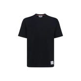 Thom Browne Blue Cotton T-Shirt