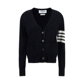 Thom Browne Blue Fleece Wool Polo Shirt