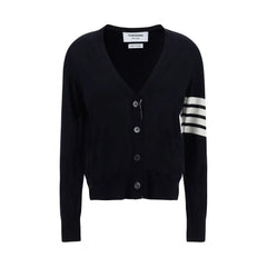 Thom Browne Blue Fleece Wool Polo Shirt