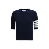 Thom Browne Blue Fleece Wool Sweatshirt - IT40 | M