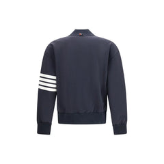 Thom Browne Blue Viscose Bomber - Bomber Jackets