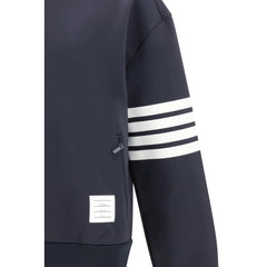 Thom Browne Blue Viscose Bomber - Bomber Jackets