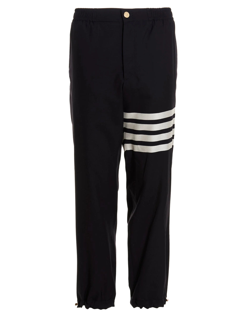 Thom Browne Blue Wool Athletic Pants