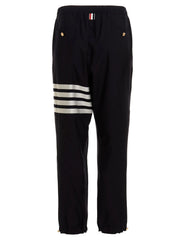 Thom Browne Blue Wool Athletic Pants
