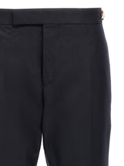 Thom Browne Blue Wool Casual Pants - 1