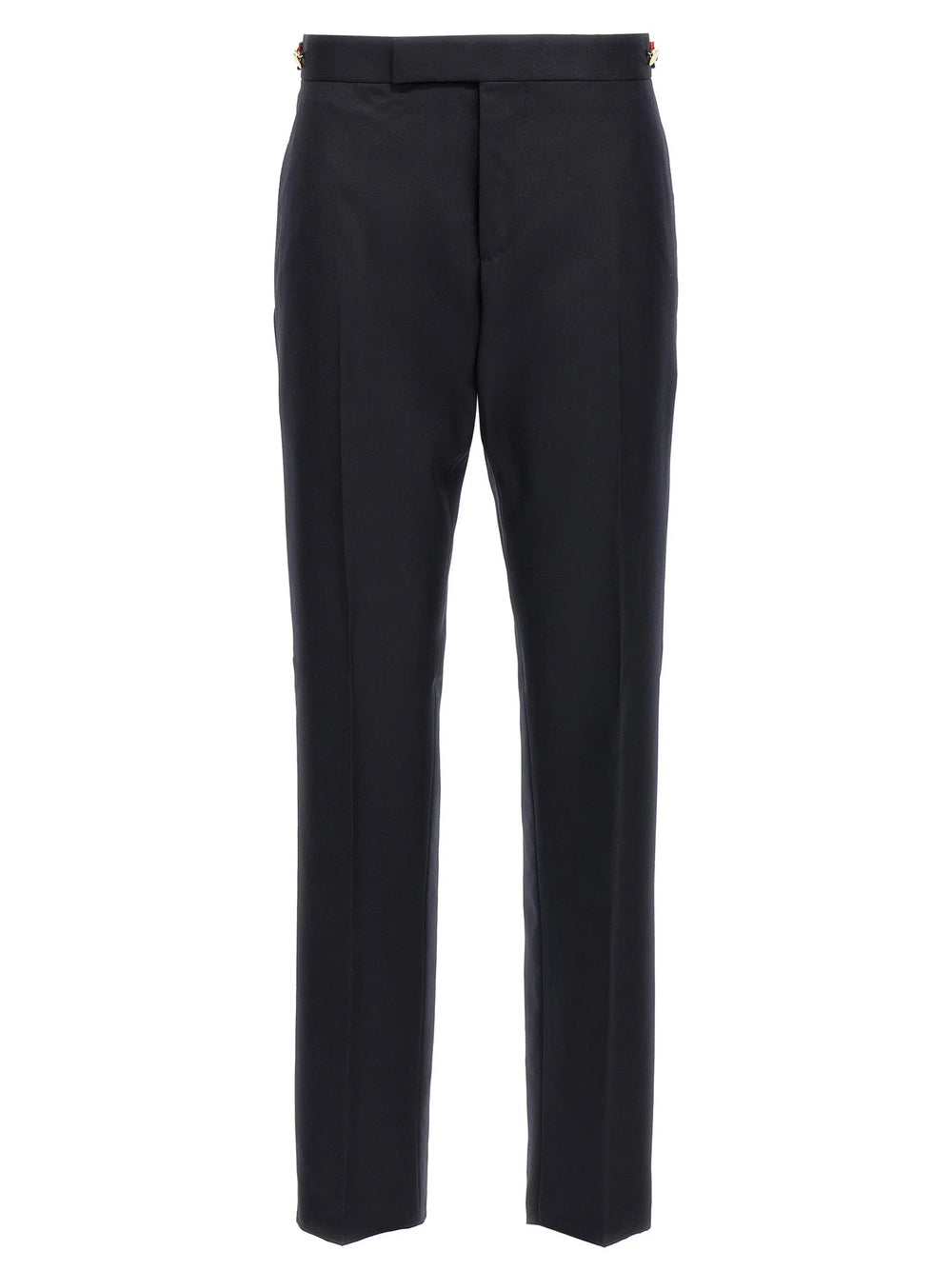 Thom Browne Blue Wool Casual Pants - 1