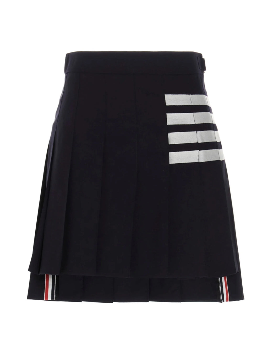 Thom Browne Blue Wool Long Skirt - IT36 | S