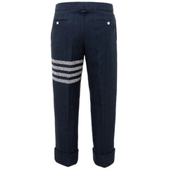 מכנסי אקריליק חלקים של Thom Browne - IT48 | M