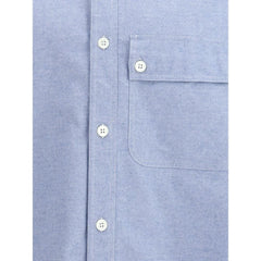 Thom Browne Flannel 4-Bar Shirt - Shirts