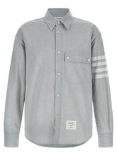 Thom Browne Gray Cotton Blouse - 3