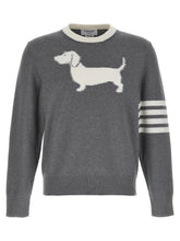 Thom Browne Gray Cotton Cardigan - 3